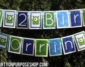 Monster Bash Birthday Party Decorations - Banner