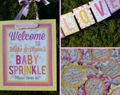 Sprinkle Baby Shower Decorations Package