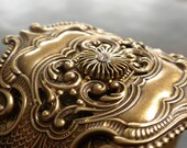 Renaissance Bracelet Embellished Brass Cuff