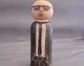 Little Wood Man Wearing Ray Bans