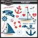 Hello Sailor Clip Art Collection Nautical Themed