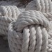 Nautical Wedding Table Number Holders - 3 Nautical Rope Table Card Holders - Beach Wedding Decor