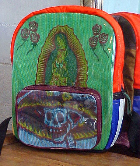 SALE Favorite-less Guadalupe(Mexican Folklore) Backpack, Shipping Included