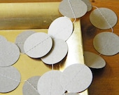 Rustic Wedding Brown Kraft Paper Garland Birthday Party, Nursery, Baby or Bridal Shower Decorations 10 feet