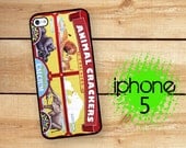 iPhone 5 Case Animal Cracker Box / Hard Case For iPhone 5. Plastic or Rubber Vintage Cracker Box