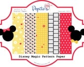 Print-INK Disney Magic Digital Paper (5) - 8.5 x 11 Printable PDF - PR Il_170x135