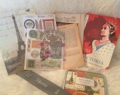 French Heiress Paper Pack - Journaling Supplies - French Supplies - Scrapbooking Supplies