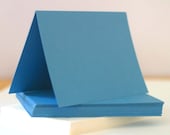 Blue Folded Notecards with Envelopes, Set of 20