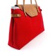 The Row Tote in Poppy