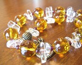 Madeira - Citrine and Rock Crystal Necklace