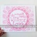 Nursery Art, Girls Room, Pink Ombre, Mother Teresa, Do Small Things With Great Love, Inspiring Quote 8 x 10 Art Print