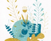 Spring Skull