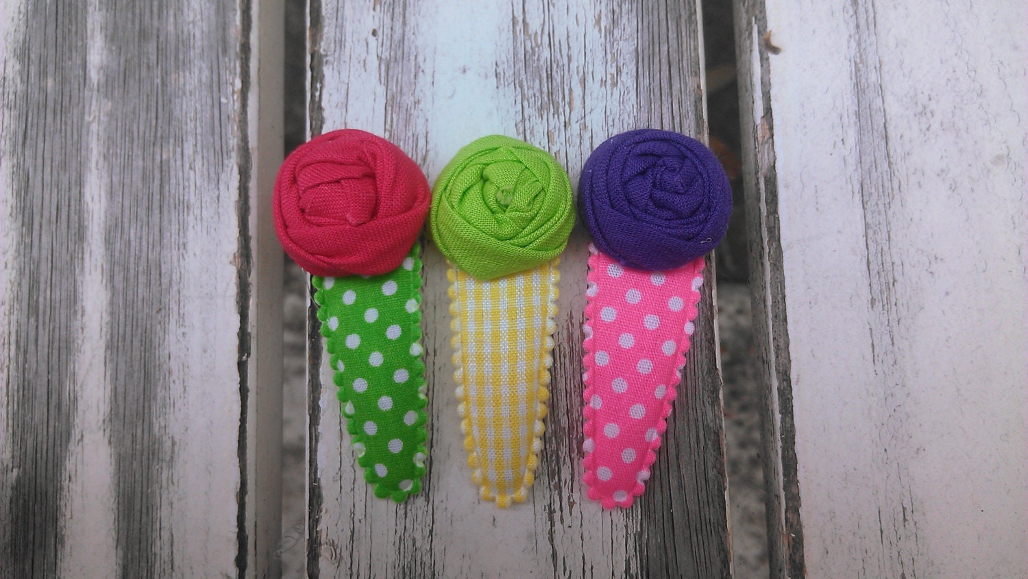 Brittney rosette snappy clips