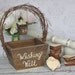 Wedding Guest Book Alternative Rustic Wedding Personalized Wishing Well (Item Number 140001)