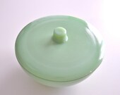 Vintage Jadeite Bowl With Lid