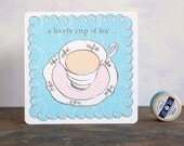 A pretty all purpose greeting card to send to a friend