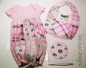 John Deere Layette Set Monogramming included