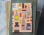 Illustrated Notecard // Crocks and Jars // Single Card