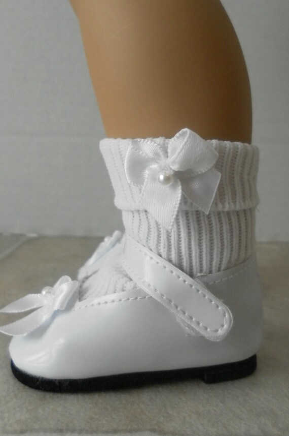 Doll Shoes and Socks Ankle Socks and Mary by JessicasDollCloset
