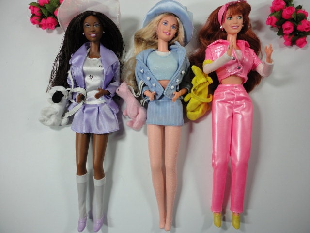 Lovely vintage Mattel Clueless Barbie dolls by marymagpiedolls