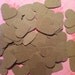 Kraft Paper Heart Confetti