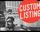 Custom Listing for shak1185
