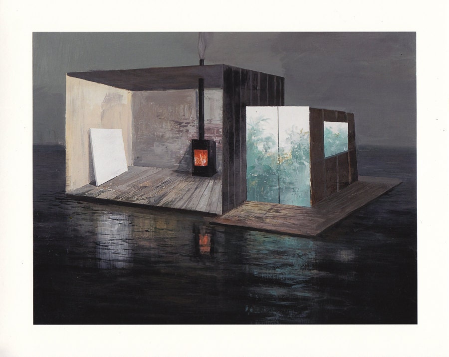 House Boat - Limited Edition Archival Print