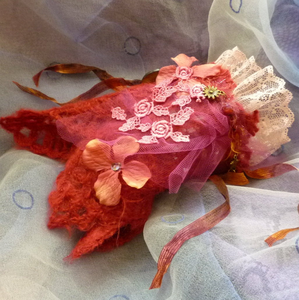 Bracelet Cuff, Dream Cuff, Fabric Bracelet