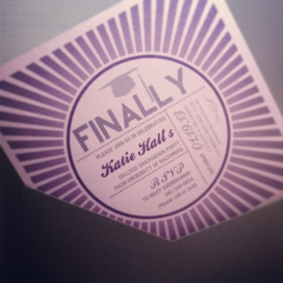 5x5 Graduation Invitations Envelopments Il_570xn