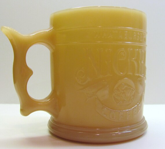 Whataburger Coffee Mug Buffalo Nickel Carmel by SweetPsVintage