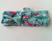 Aqua Bird Retro Adult Headband