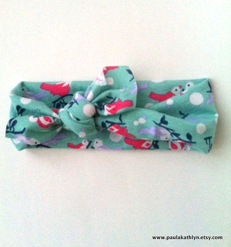 Aqua Bird Retro CHILD Headband