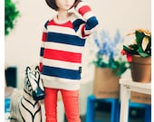 MSD Stripe MTM -T Red&Green