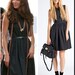 Cotton lace aline celeb dress inspired from custom made