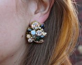 Painted Avis Earrings
