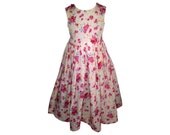 Tinted Rose - Baby / Toddler Girl Pinafore Style Pleat Dress, 9, 12 18 24 months