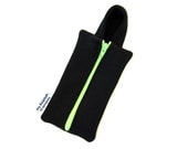iPhone 5 Case / Samsung Galaxy 3 Case / Hoodie Case / Android Case (Black - Neon Green)