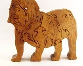 Bulldog Wood Puzzle