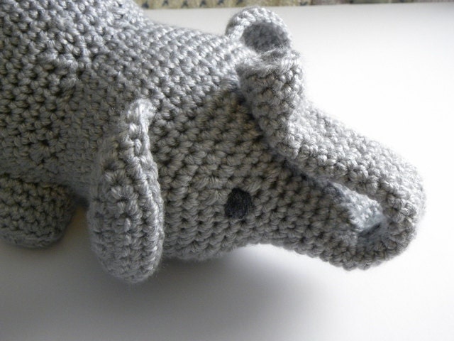 CROCHET PATTERN - "Little Miss Fannie" the Elephant