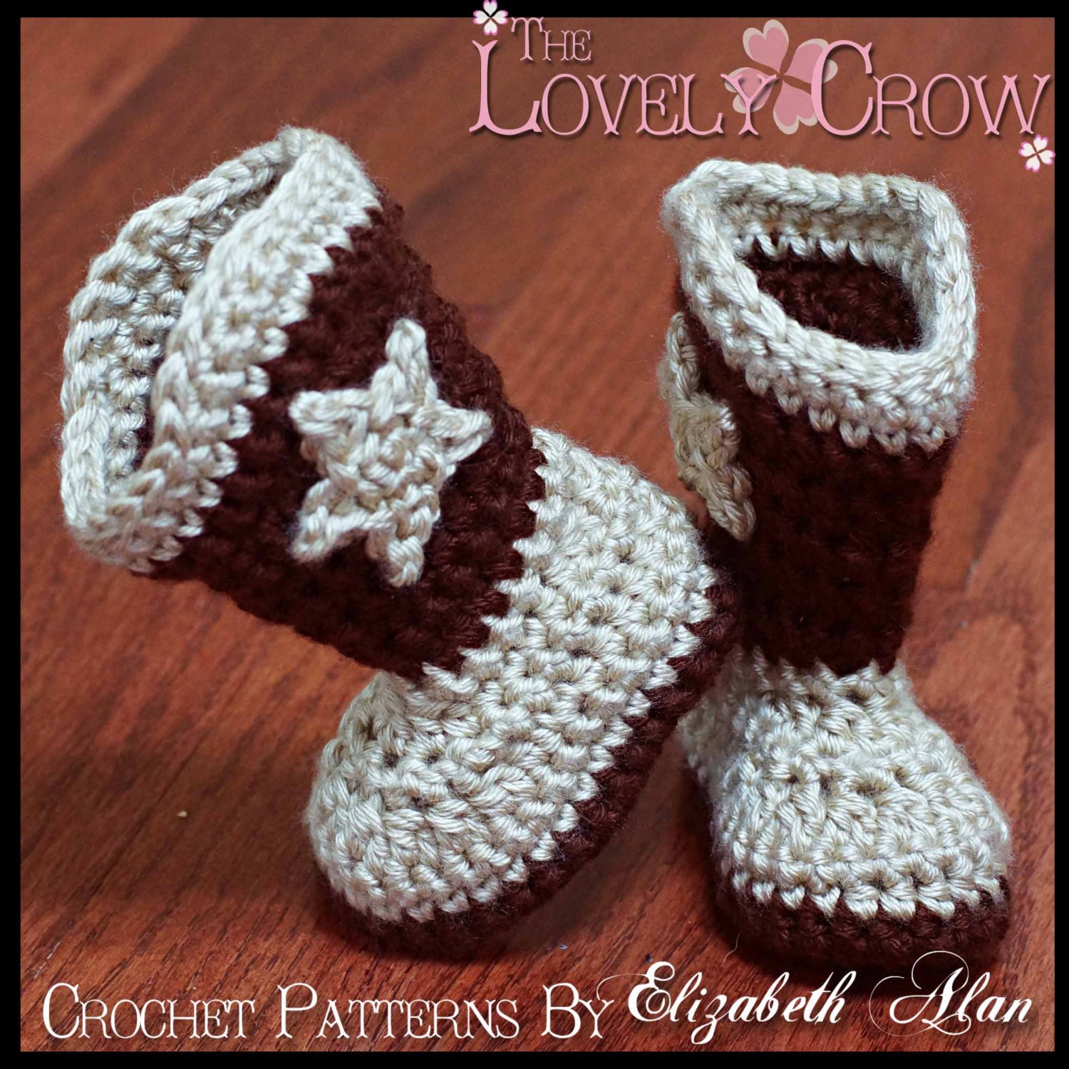 Crochet Pattern Toddler Cowboy Boots TODDLER BOOT SCOOTN Boots digital