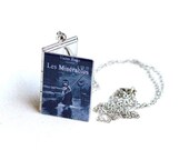 Les Miserables Book Locket -Pendant w/ Chain