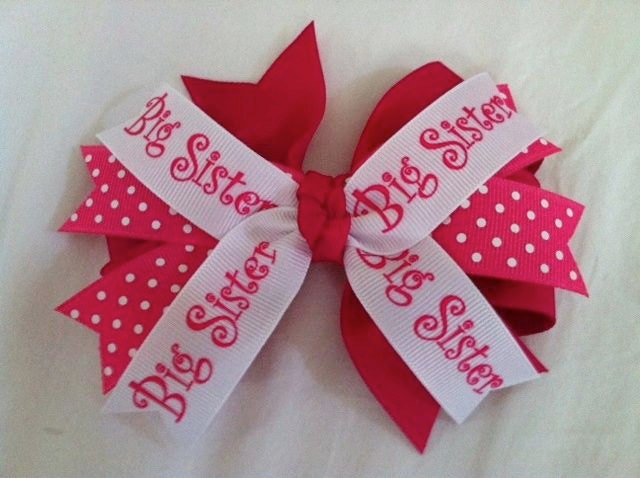 Big, Lil  or Middle Sister Bow
