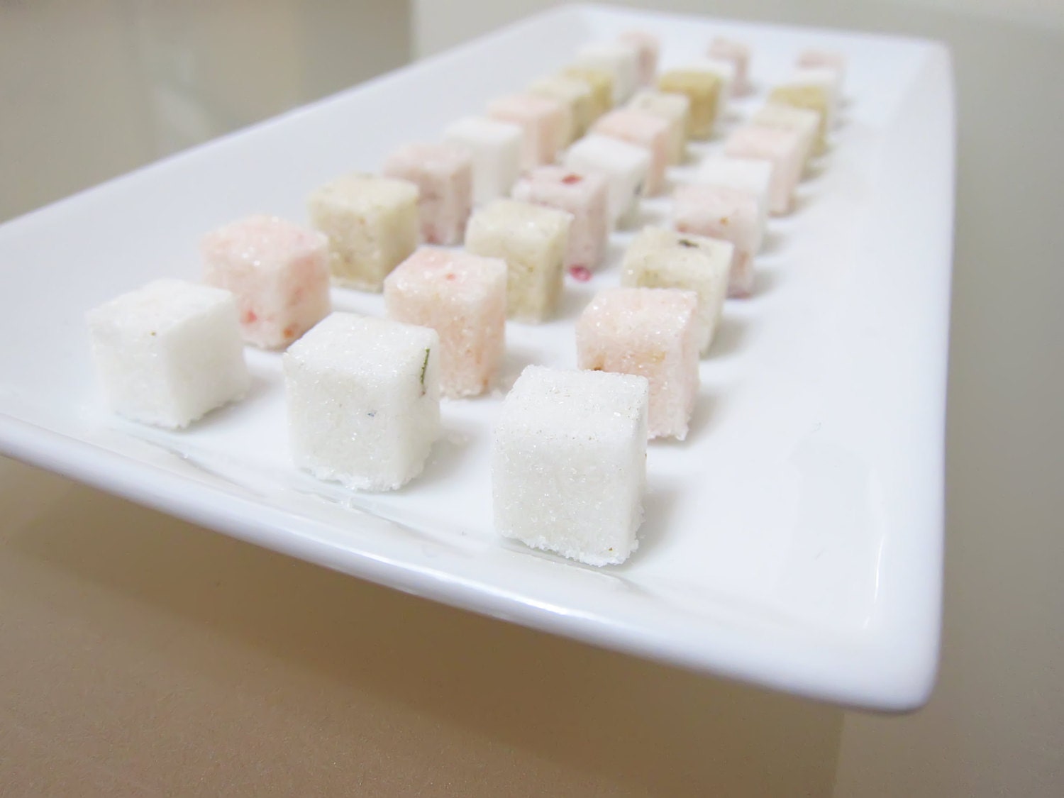 You Pick 100 Sugar Cubes Gift Set - Rainbow Collection Infused Sugars