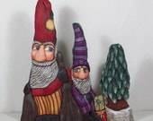 Santa and Elf Come on we got to go  Wood Carving by LLA Carve