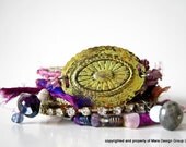 gypsy bangle stack bracelets - boho vintage inspired - five bangles or ten - you choose