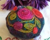 Reserved for Kelli/HCOC- Assorted Pincushions created with hand dyed wools