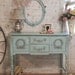 Painted Cottage Chic Shabby White Romantic Server / Buffet SV33