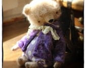 8 inch Artist Handmade OOAK Teddy Bear Olivie by Sasha Pokrass