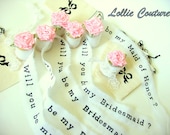 Will You Be My Bridesmaid - Will you be my Maid of Honor - Bridesmaid Invites
