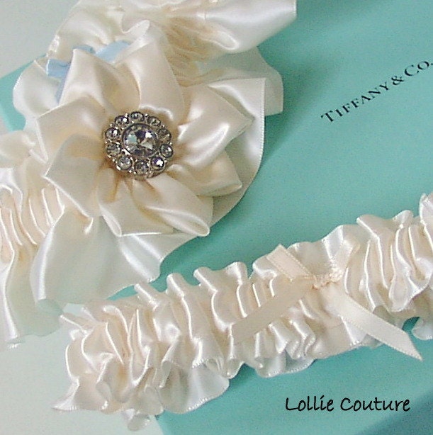 Bridal Garters - Wedding garter set - Wedding Garters